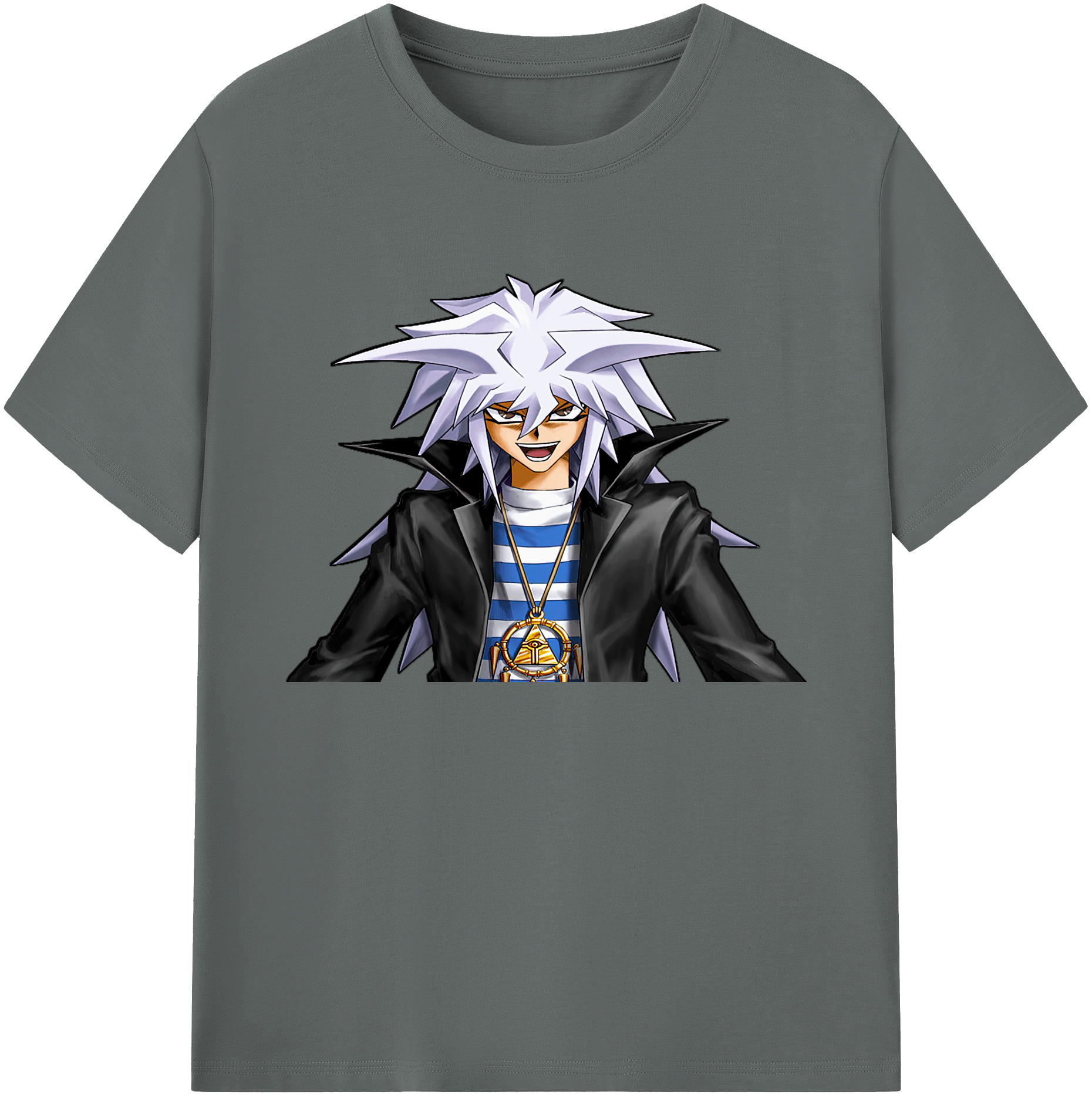 （画像用） 遊☆戯☆王 Yu-Gi-Oh! 綿100％ メンズ半袖Tシャツ｜肌触りやわらか＆通気性